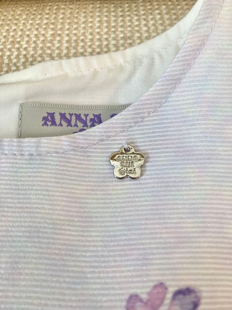 美品です　ANNA SUI mini ボレロ付フォーマル3点セット130