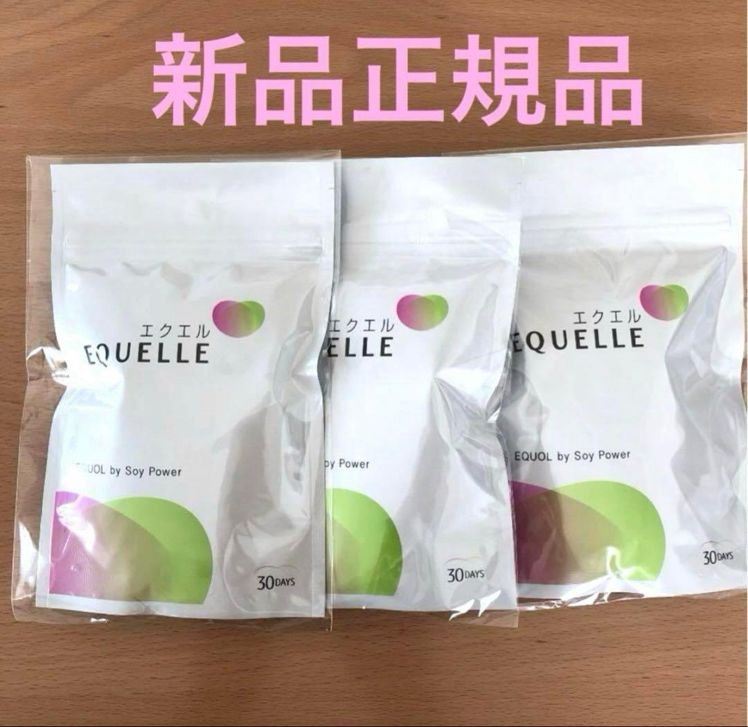 エクエル　パウチ 120粒 大塚製薬　3袋