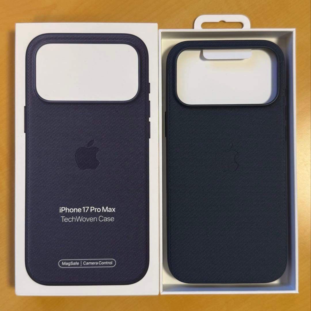 iPhone 17 Pro Max　テックウーブンケース　ブルー
