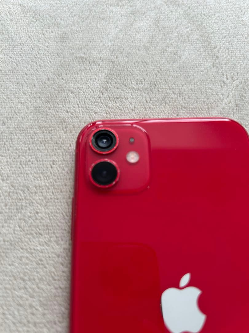 【ジャンク】iPhone 11 レッド 128GB 本体 バッテリー100%