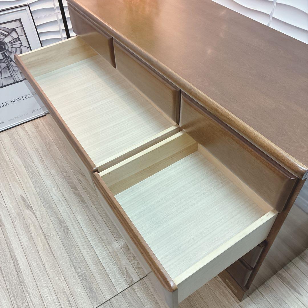 ◇大阪府全域 神戸市 配達料無料！◇KAZAMA◇チェスト◇箪笥◇天然木◇