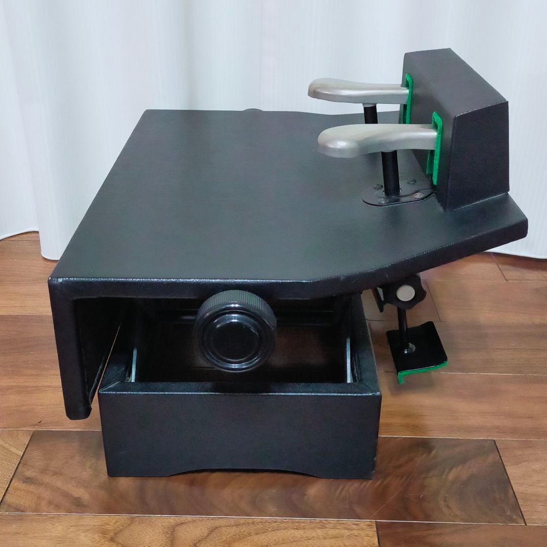 吉澤 （PEACOCK）ピアノ補助ペダル AX-100 高さ調整可 ブラック