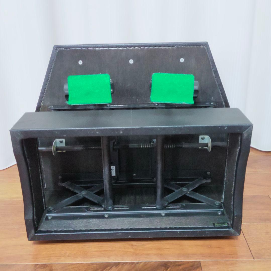 吉澤 （PEACOCK）ピアノ補助ペダル AX-100 高さ調整可 ブラック