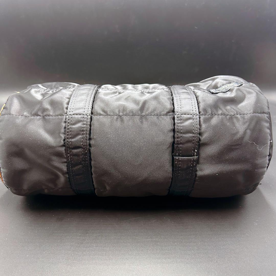 ✨美品✨ポーター タンカー ミニボストン S ドラムバッグ ダッフル 黒