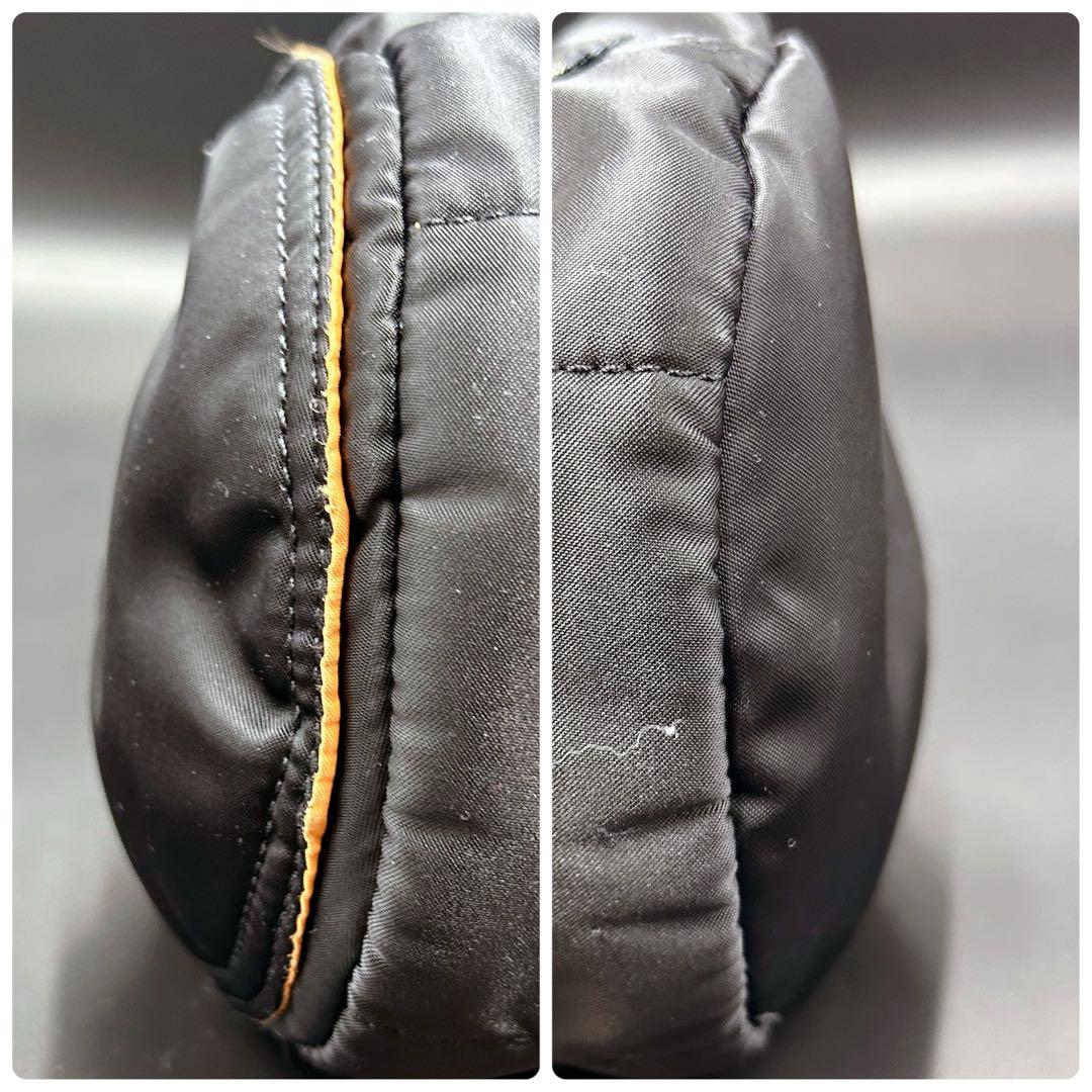 ✨美品✨ポーター タンカー ミニボストン S ドラムバッグ ダッフル 黒