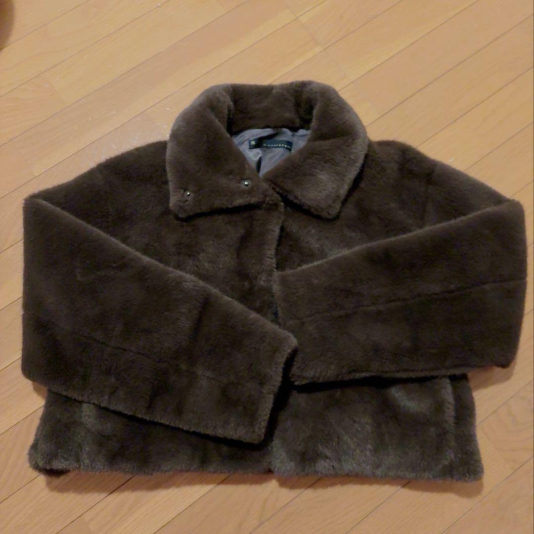 り*り様 martinique マルティニーク ファーコート　ブラウン