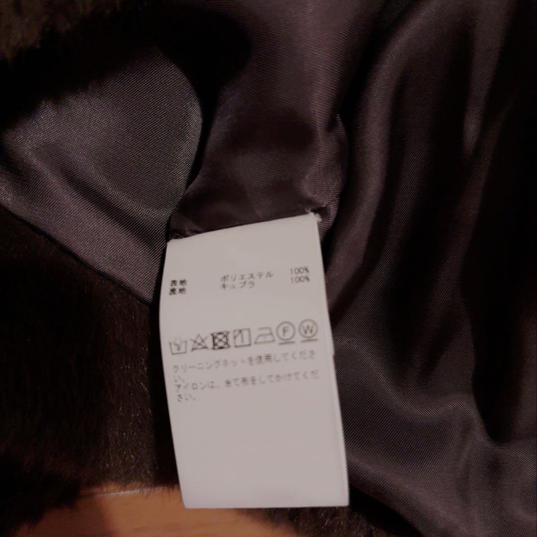 り*り様 martinique マルティニーク ファーコート　ブラウン