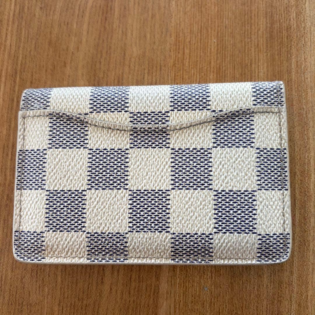 その⚫︎Louis Vuitton ダミエ・アズール 名刺入れ