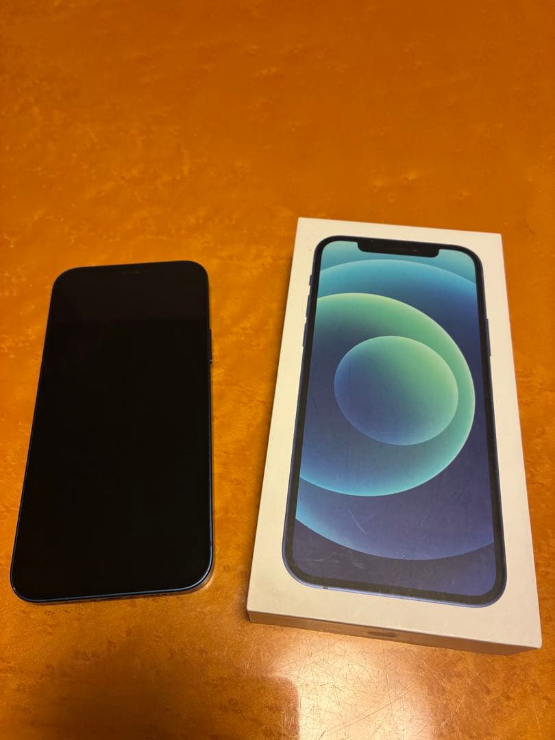 Apple iPhone 12 本体 青※充電ケーブルは同梱していないためご注意