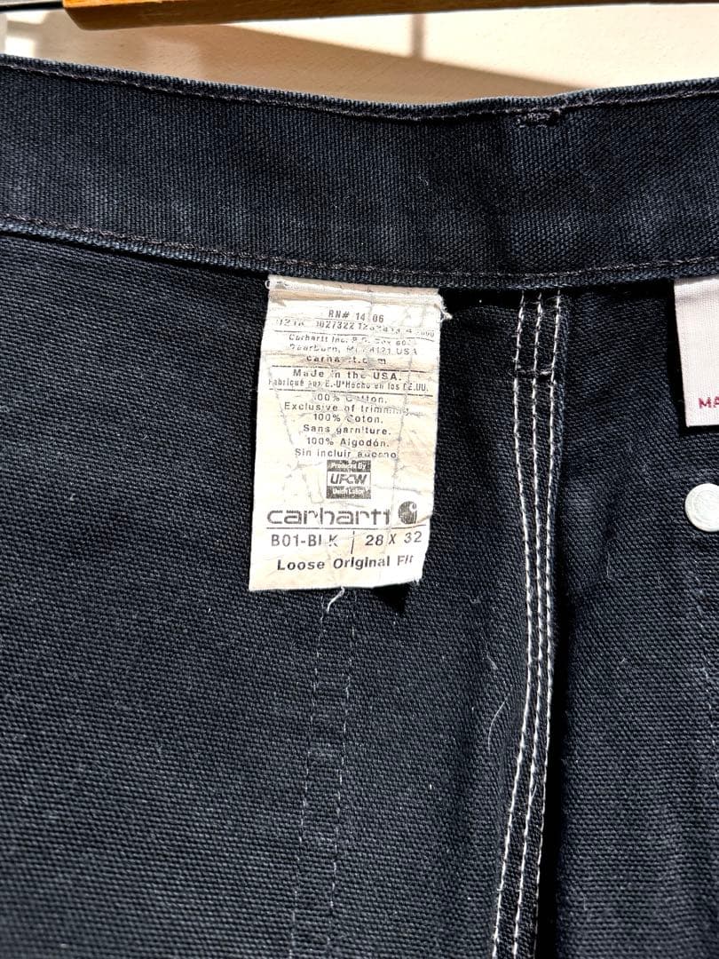 USA製 Carhartt カーハートダブルニー W28×L30