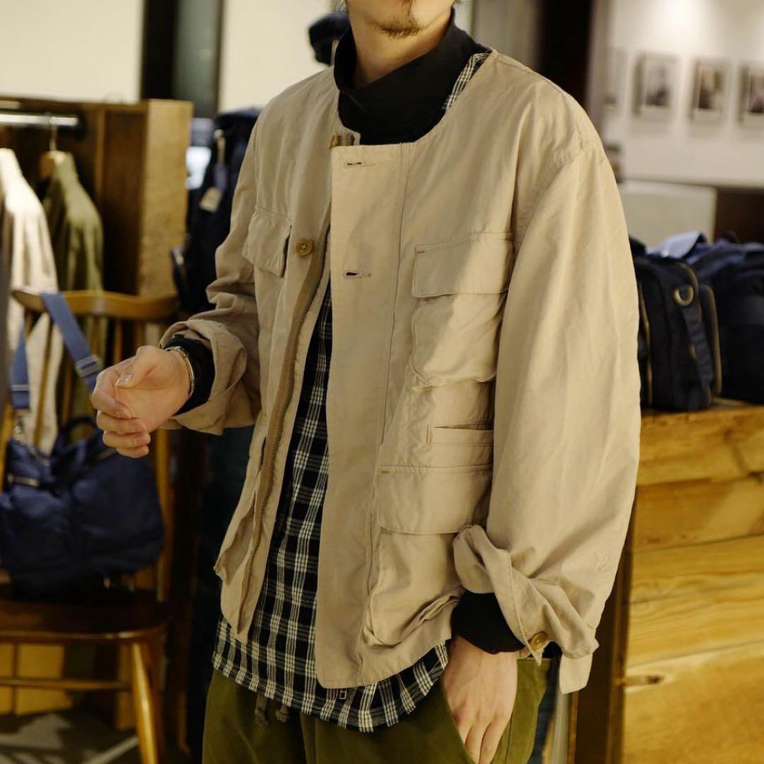 美品！Porter Classic ウェザーノーカラージャケット ネイビーXXL