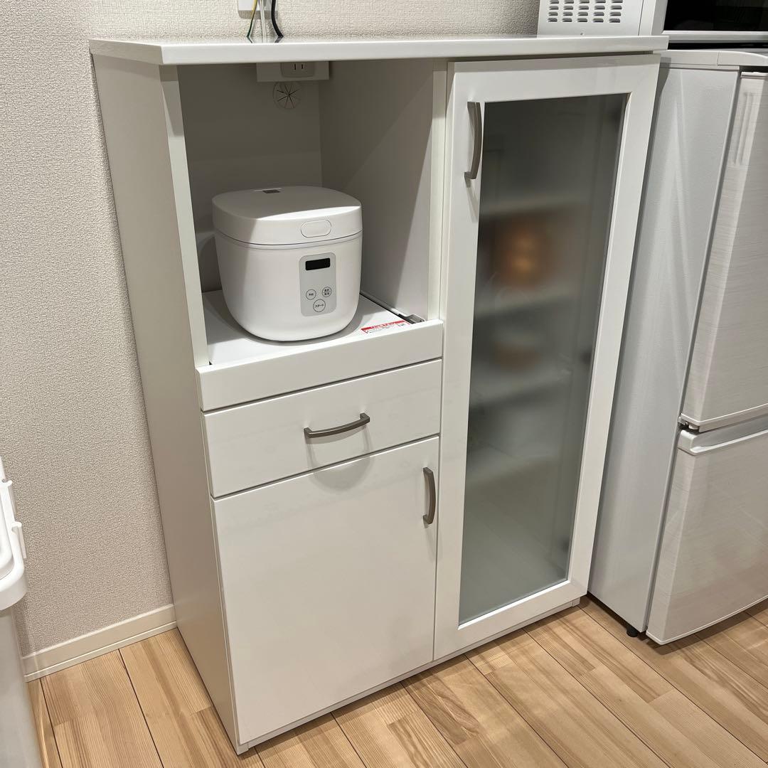 ニトリ レンジボード (コパン T 80MRB WH)