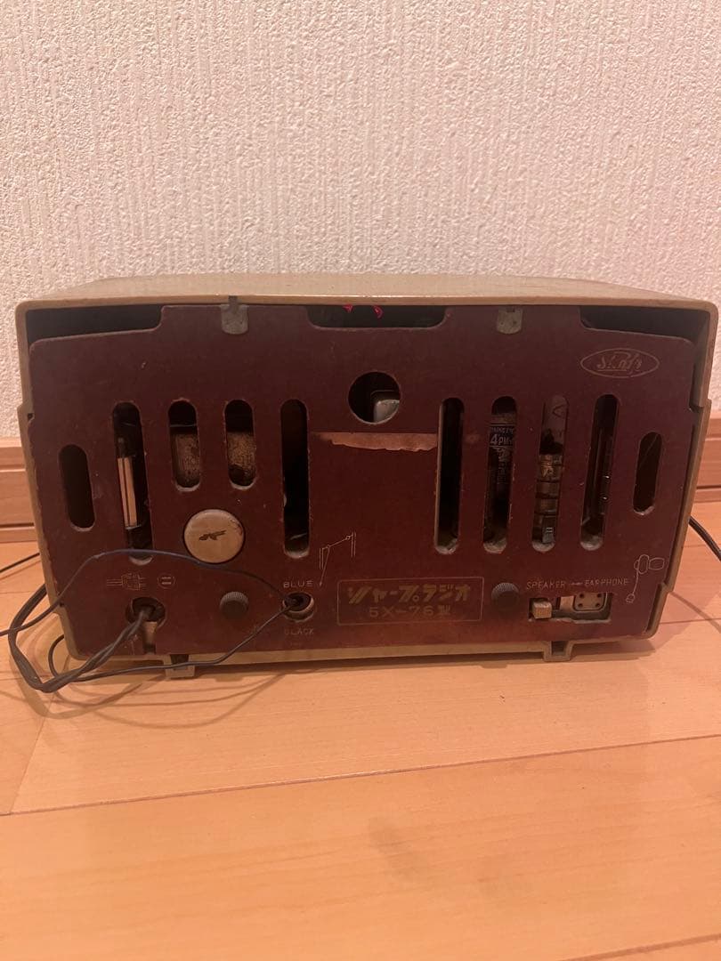 【ジャンク品扱い】 シャープラジオ 5X-76型