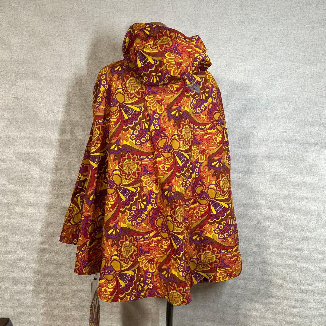 2601 美品 THE NORTH FACE ノースフェイス ポンチョ 総柄