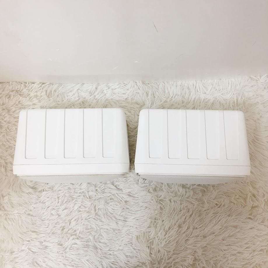 希少なホワイト BOSE 101MMW ペアスピーカー シリアル連番