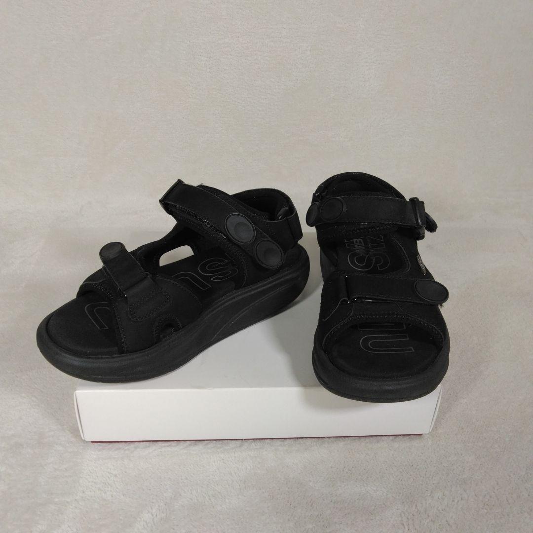 MBT KISUMU ブラック スポーツサンダル ベルクロ