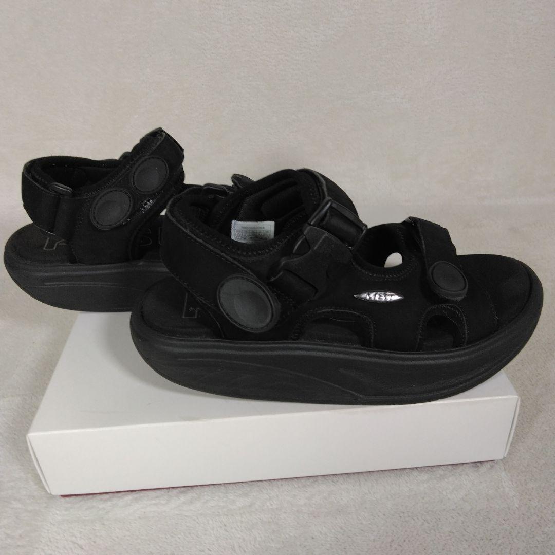 MBT KISUMU ブラック スポーツサンダル ベルクロ