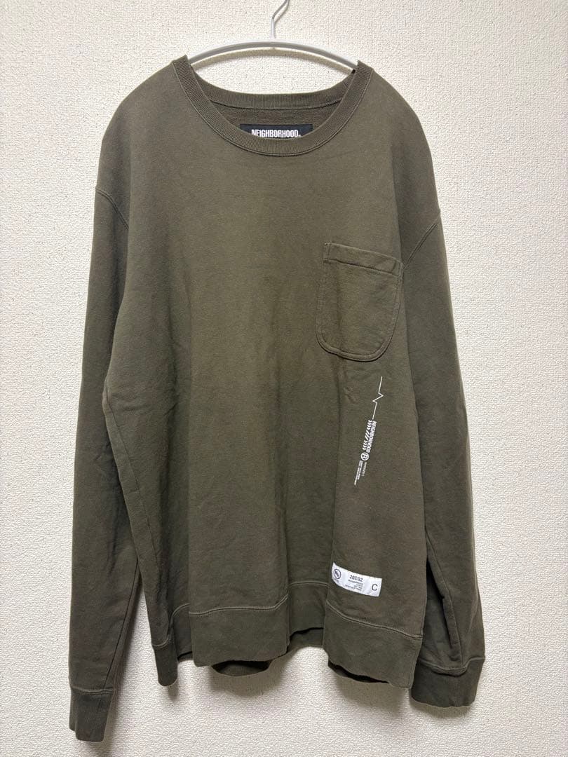 NEIGHBORHOOD LIGHT-P/C-CREW.LS スウェット