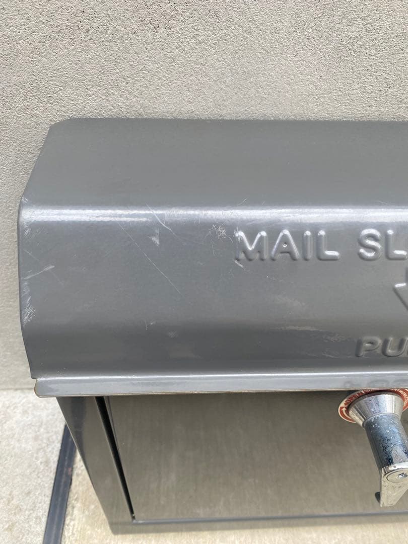 y様✴︎メールボックス　郵便ポスト　アメリカン　グレー