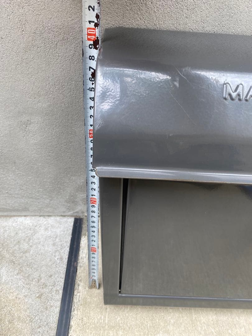 y様✴︎メールボックス　郵便ポスト　アメリカン　グレー