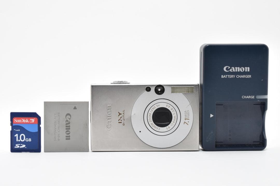 【美品】Canon IXY DIGITAL 10 シルバー　動作確認済