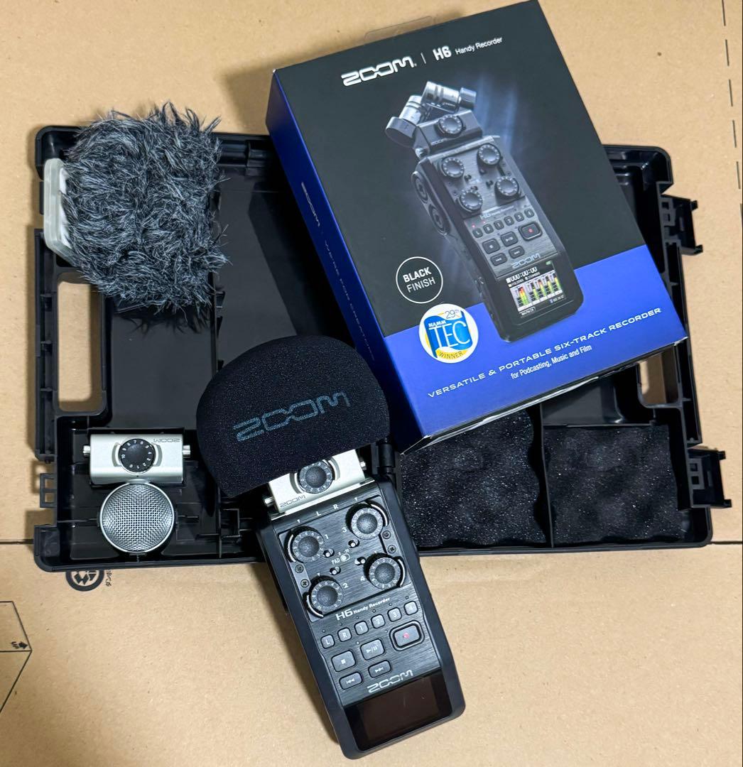 【最終値下げ】ZOOM H6 Handy Recorder 本体 & XY/MS
