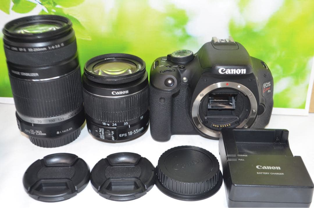 ♥届いてすぐ使える♥Canon EOS Kiss X5★一眼レフカメラ★キャノン