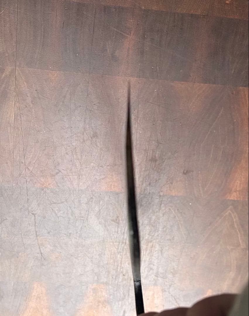 堺打刃物　城山刃物　麺切り　270mm 9寸　包丁　蕎麦切り　和包丁　白鋼