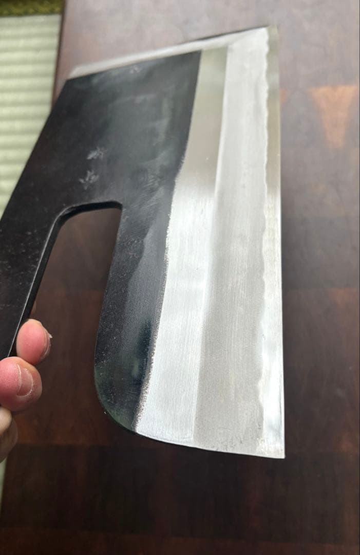 堺打刃物　城山刃物　麺切り　270mm 9寸　包丁　蕎麦切り　和包丁　白鋼