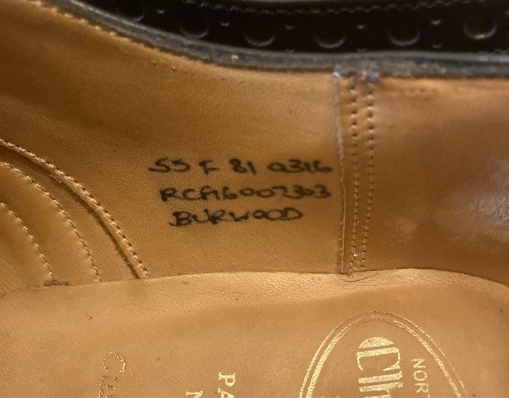 church’s Burwood チャーチ　バーウッド 55F LAST81