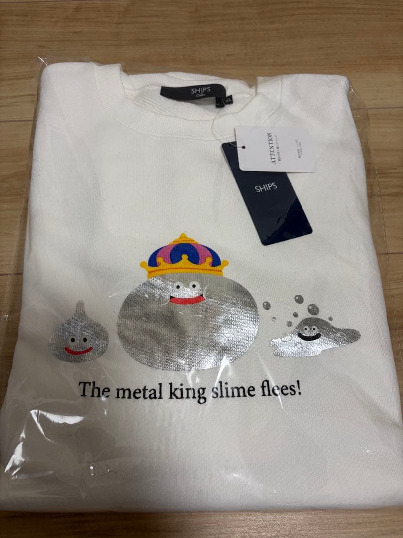 Ships ドラゴンクエストコラボデザインスウェット　未開封　ドラクエ