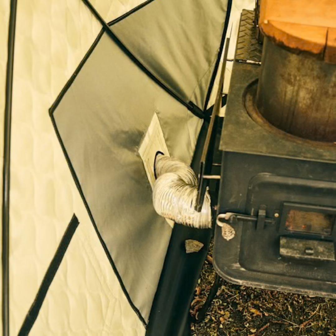 AMBER✖︎GO OUTテントサウナ「totonoi2」フルセット