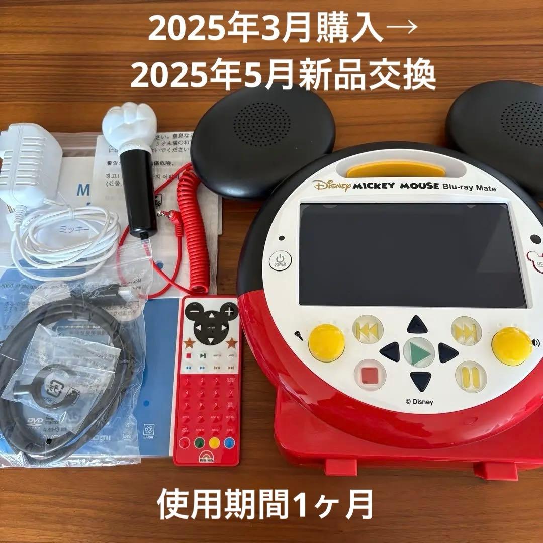 【2025年3月購入→5月新品交換】DWE ミッキーメイト