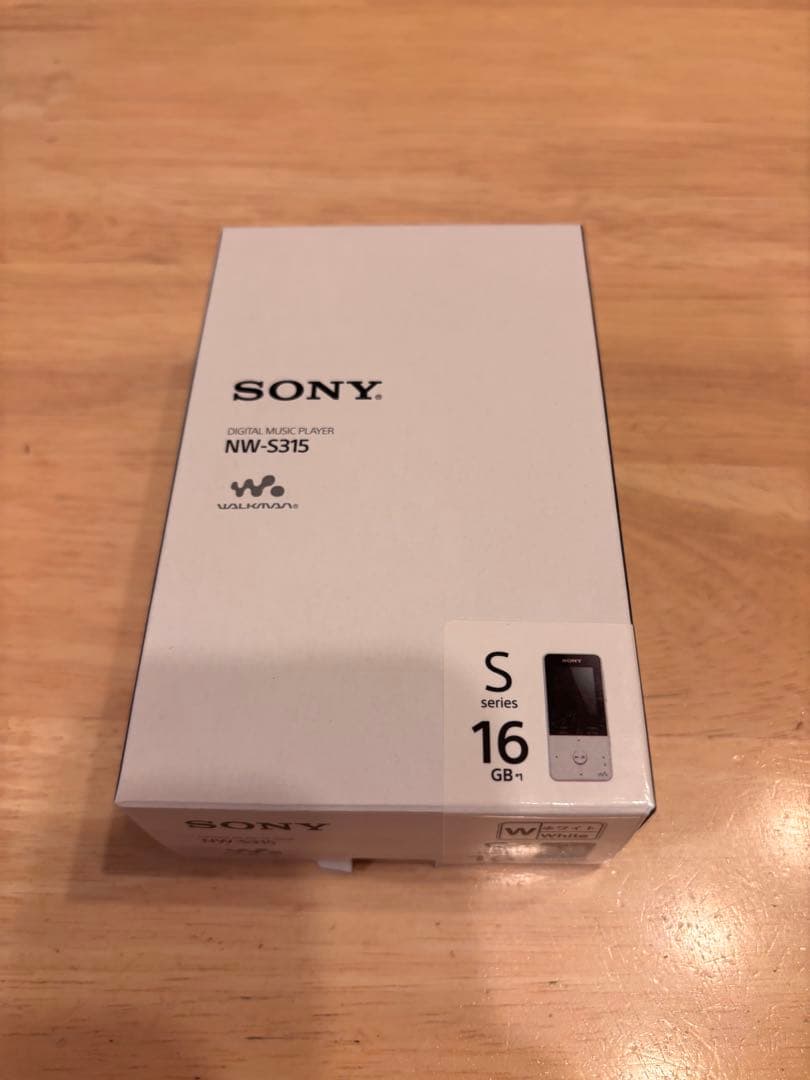 SONY NW-S315 16GB ホワイト　ウォークマン