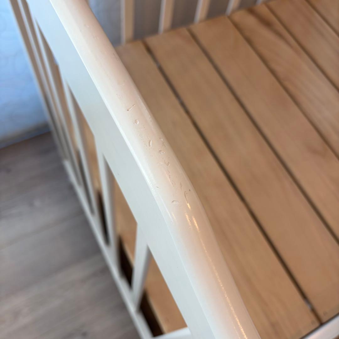 カトージ　ベビーベッド　タチベッド（ホワイトF）⭐︎