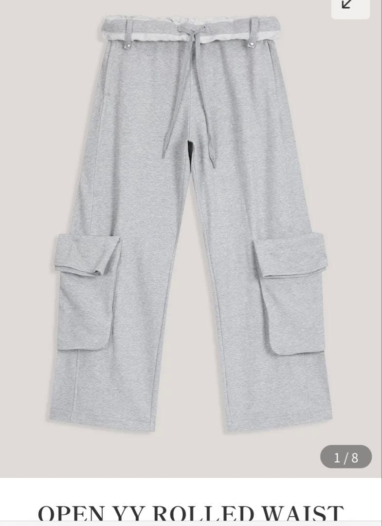 openyy⭐︎スウェットカーゴパンツ⭐︎自宅着用のみ⭐︎