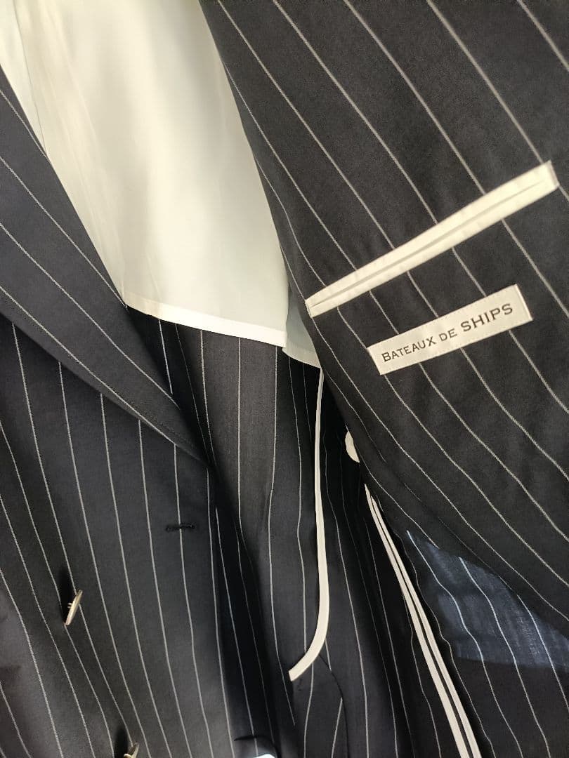 【極美品】BATEAUX DE SHIPS ダブルブレスト 6Bジャケット M