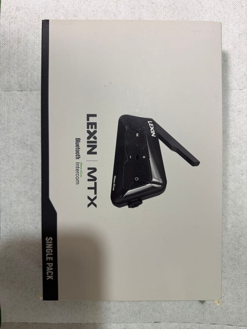 LEXIN MTX Bluetooth Intercom シングルパック