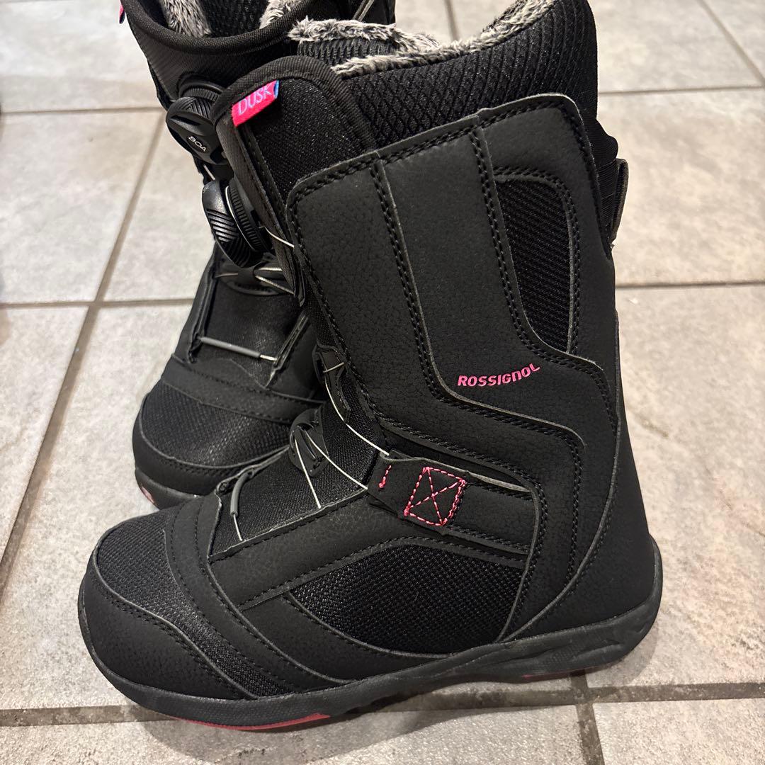美品 ROSSIGNOL DUSK BOA スノーボードブーツ 女性用 23cm