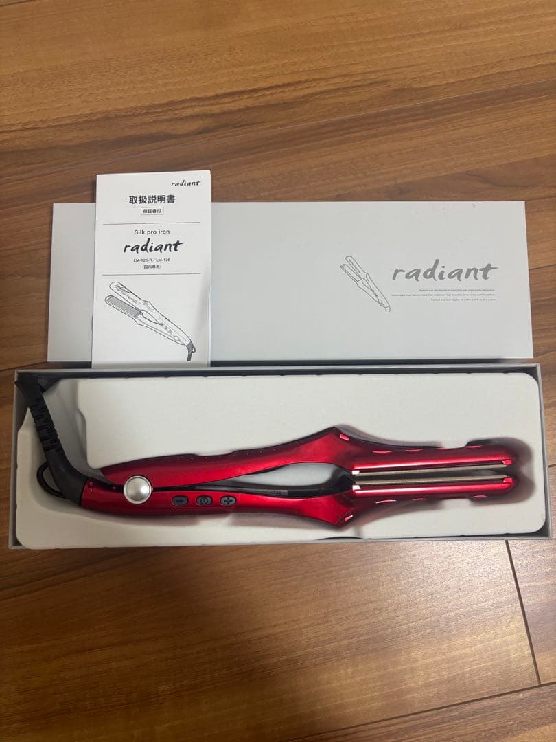 【かーにゃさん専用】ラディアント ストレートヘアアイロン 35mm