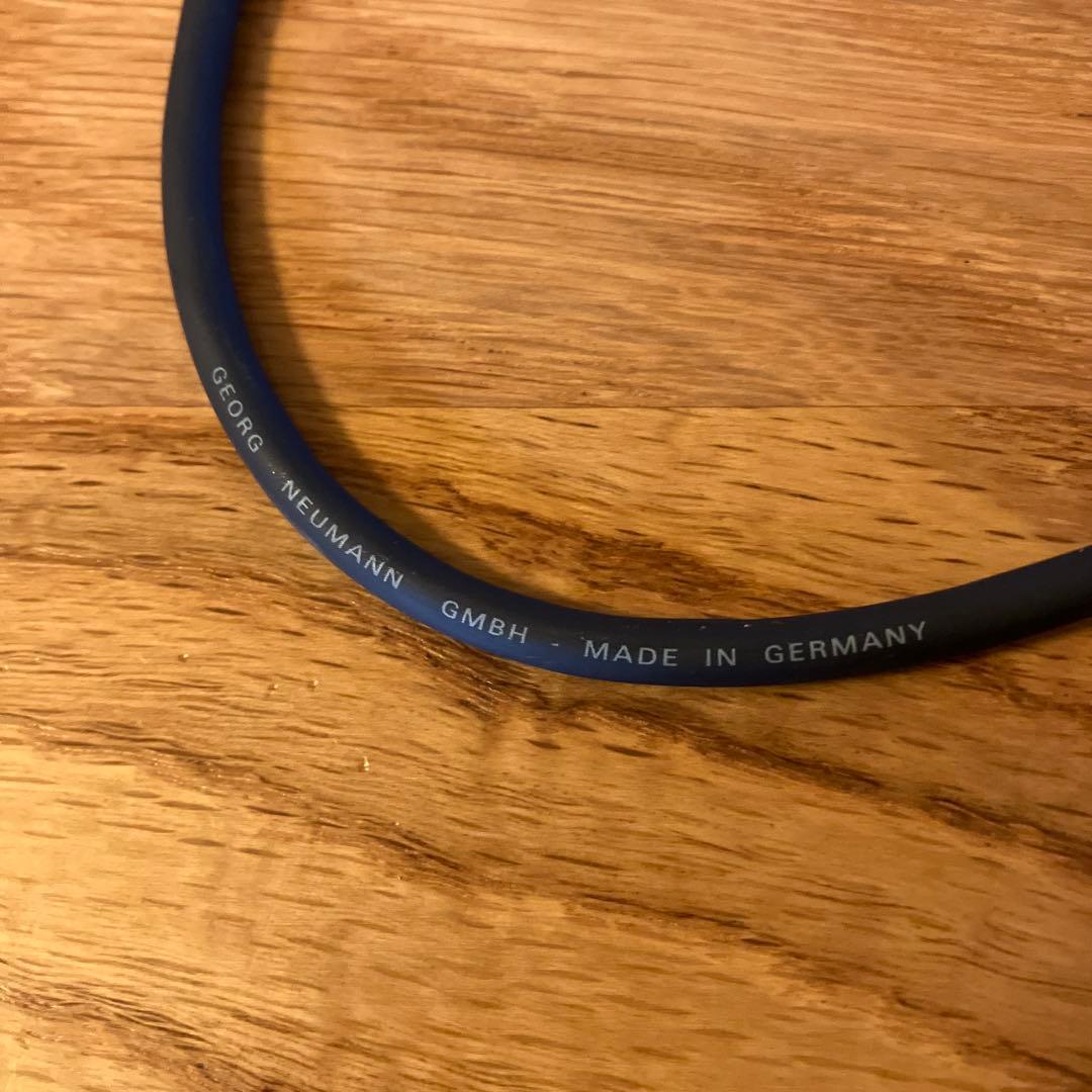 ノイマン　NEUMANN RCAケーブル 4m 2本　ドイツ　アナログケーブル