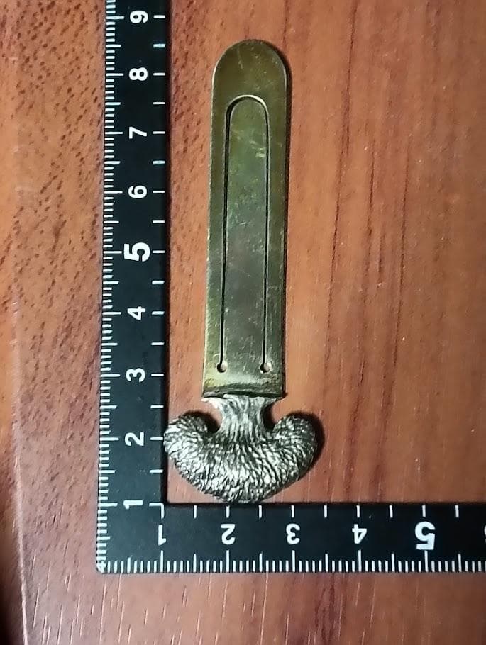 N*a様 銀製　ブックエンド(しおり)