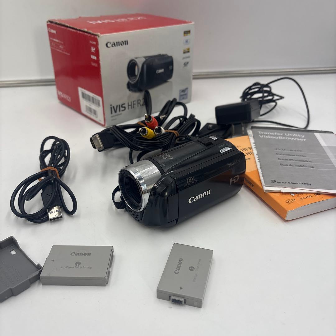 美品　Canon iVIS HF R21 ビデオカメラ 動作確認済