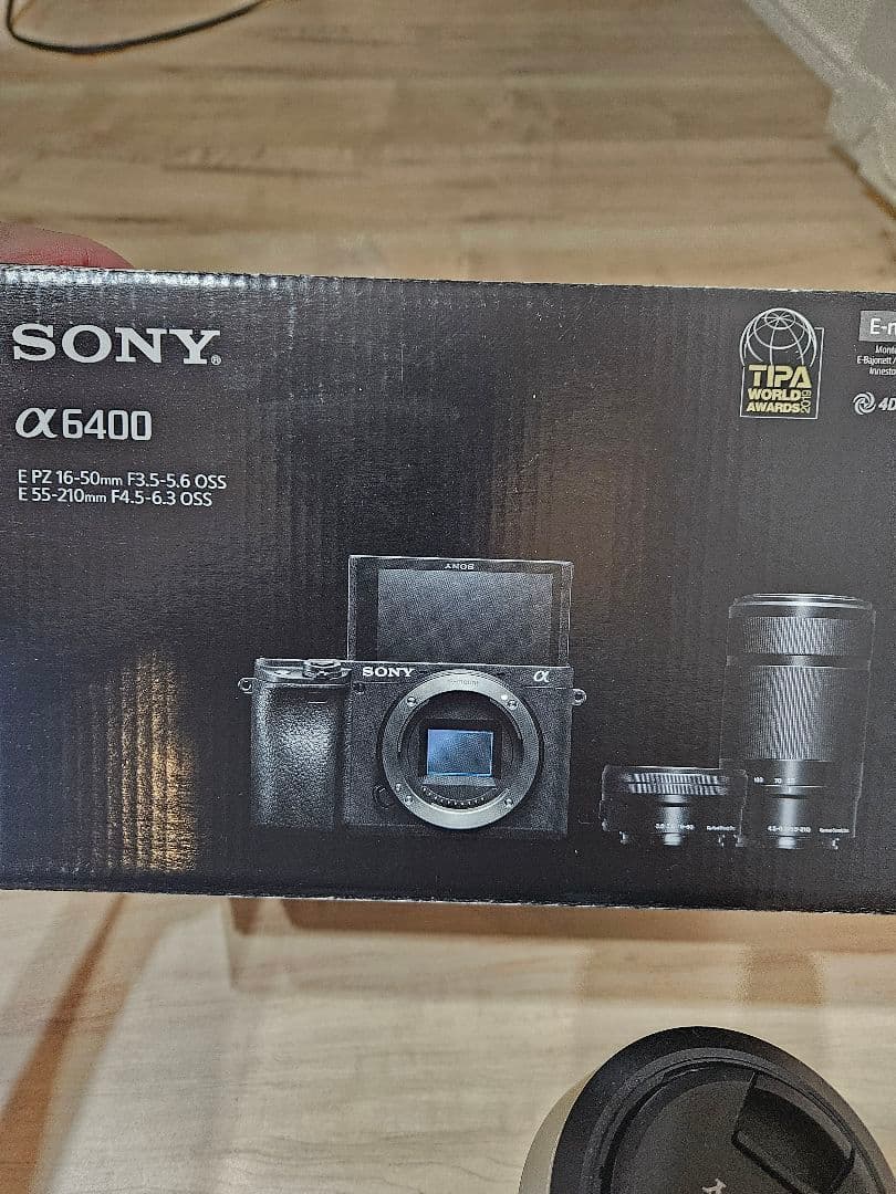 SONY a6400　ミラーレスカメラ　レンズ2個つき