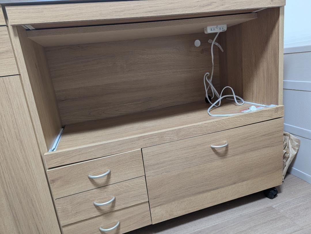 ベルメゾン 大型キッチンカウンター 150cm