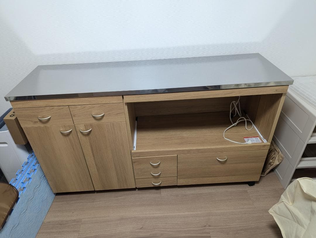 ベルメゾン 大型キッチンカウンター 150cm