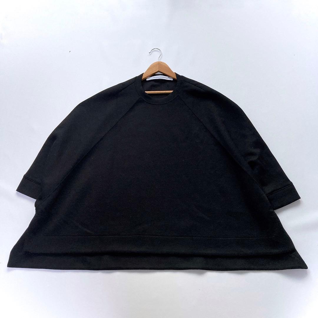 美品 コグザビッグスモーク MEGA CREW NECK TOP トレーナー 黒