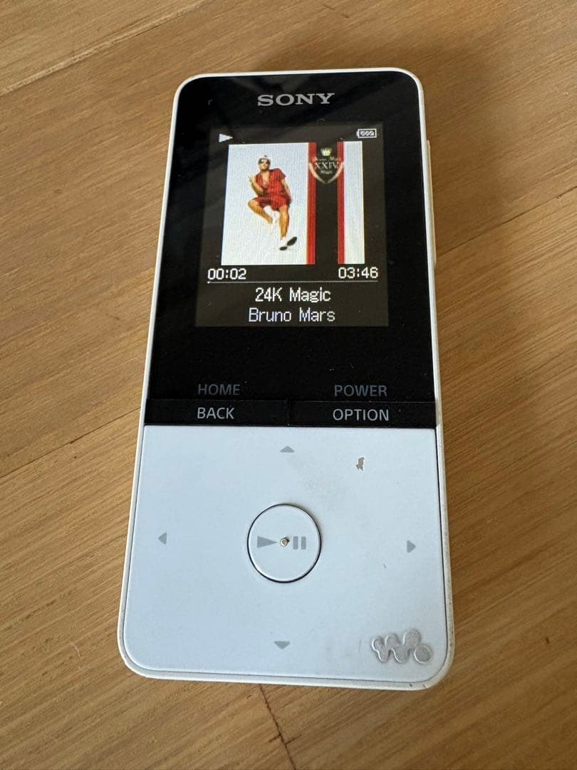 ソニー ウォークマン Sシリーズ 16GB ホワイトNW-S315K W