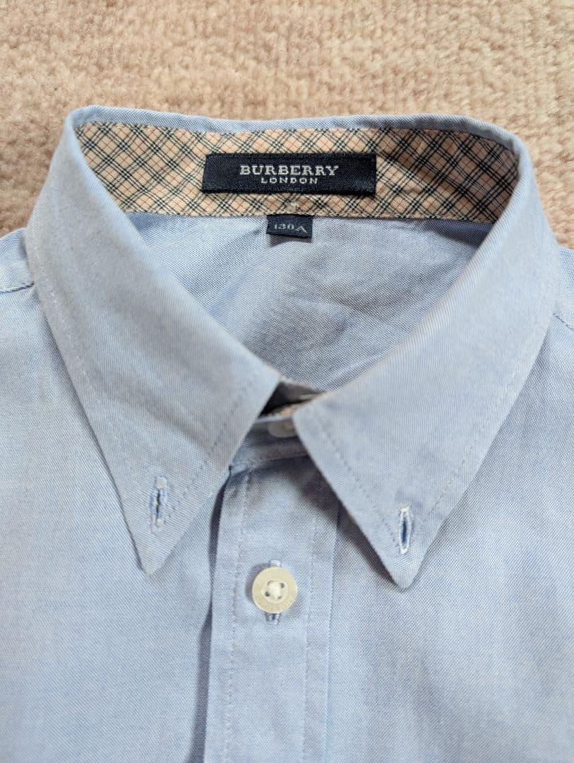 バーバリー　フォーマル　スーツ　ジャケット　ネクタイ　シャツ　パンツ　130cm