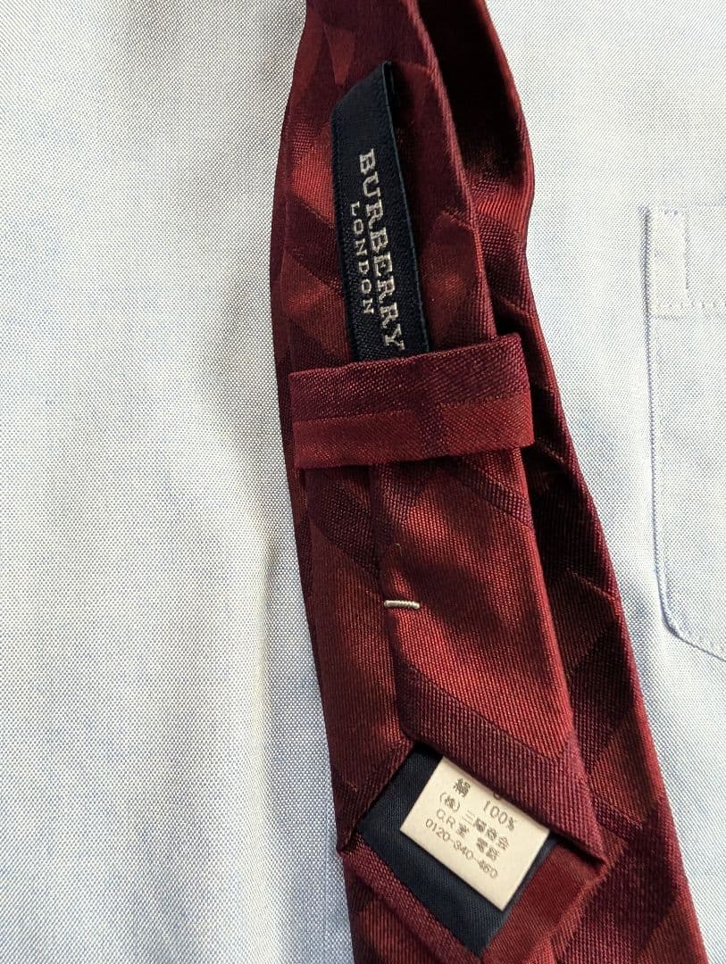 バーバリー　フォーマル　スーツ　ジャケット　ネクタイ　シャツ　パンツ　130cm